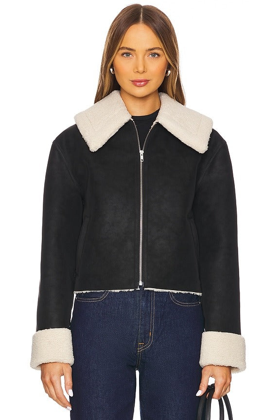 x REVOLVE Linden Jacket in Black