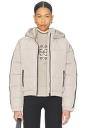 Whitney Puffer Jacket in Stone