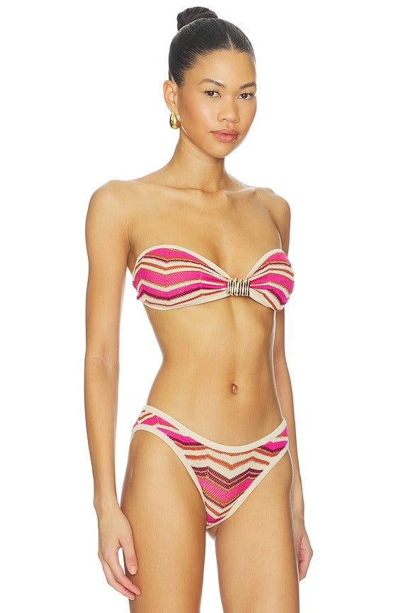 Samira Bikini Top in Berry