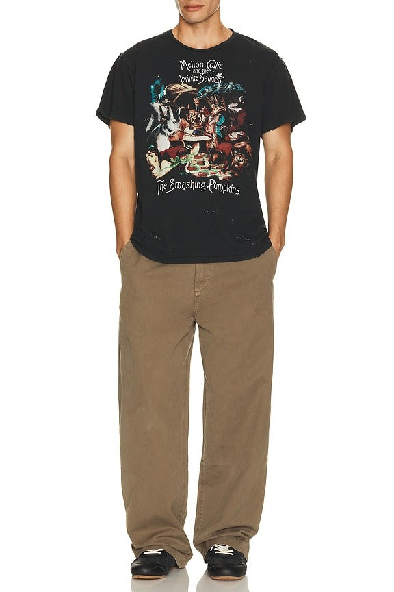 Smashing Pumpkins Tee in Coal