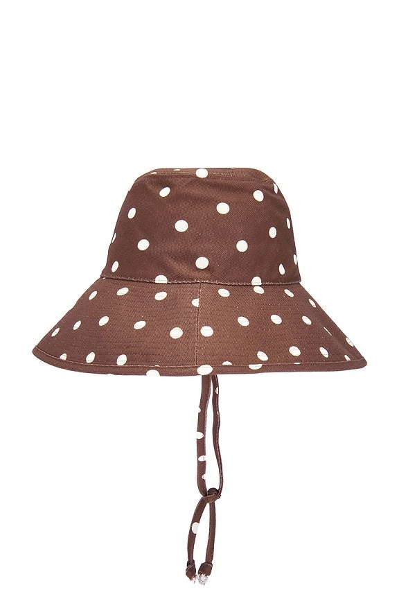 Holiday Bucket Hat in Coco