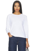 Margo Baseball Tee in White