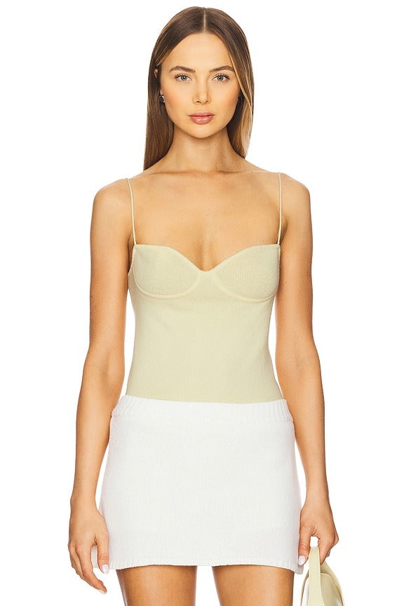 Alicia Top in Butter Yellow