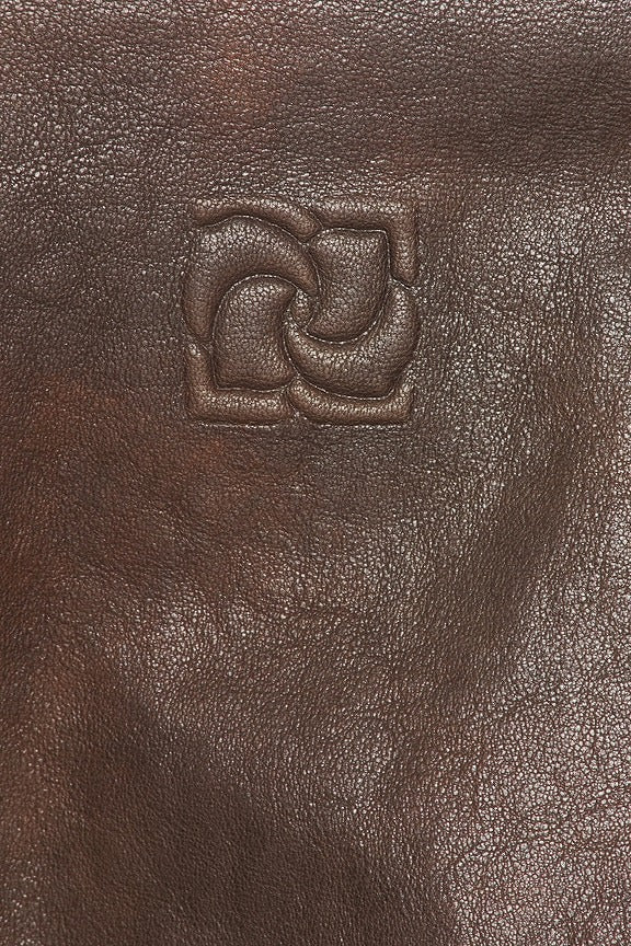 Leather Jacket in Brown