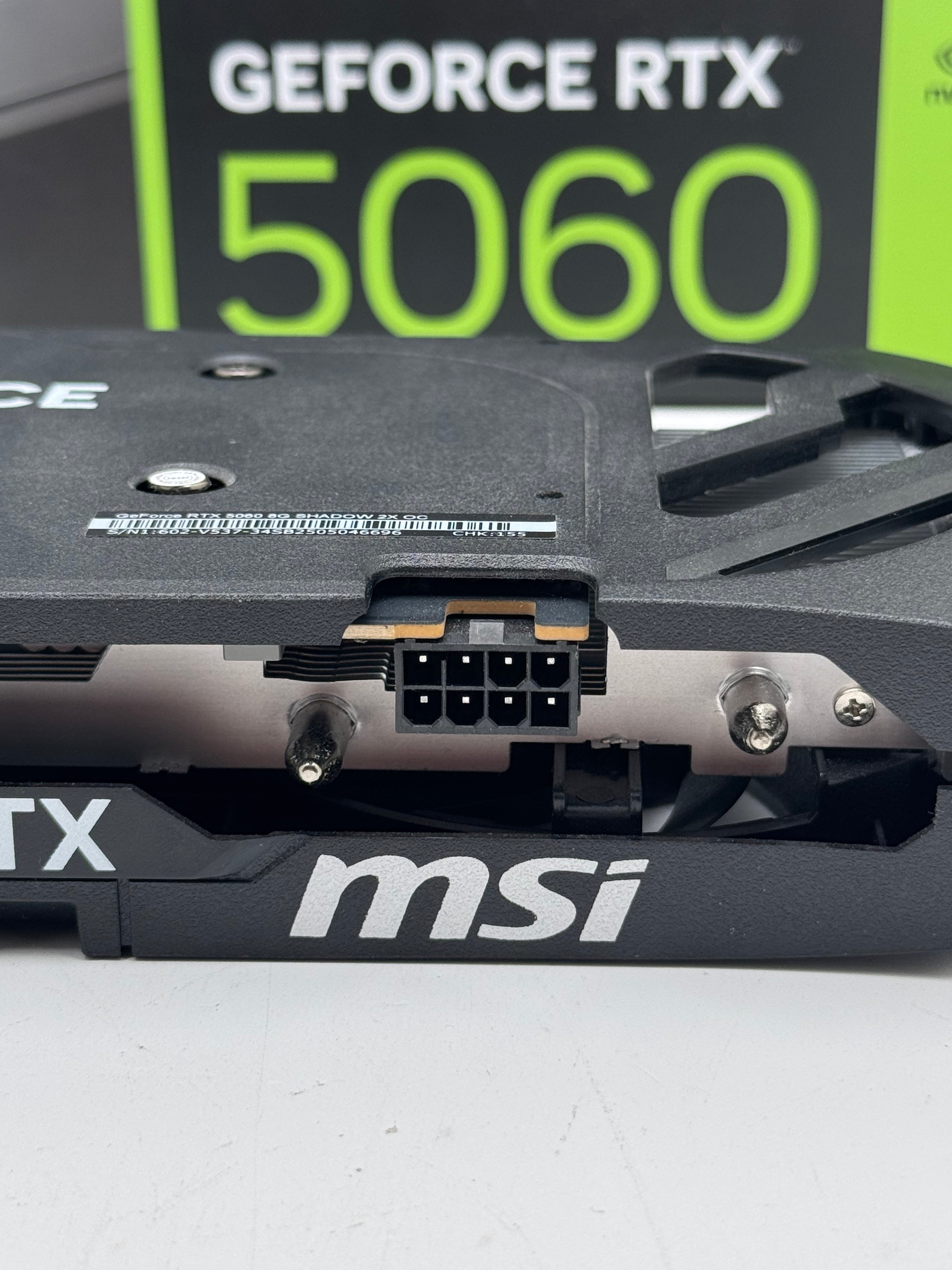 MSI Nvidia GeForce RTX 5060 Shadow 2X 8GB GDDR7 - A - Premium Edition