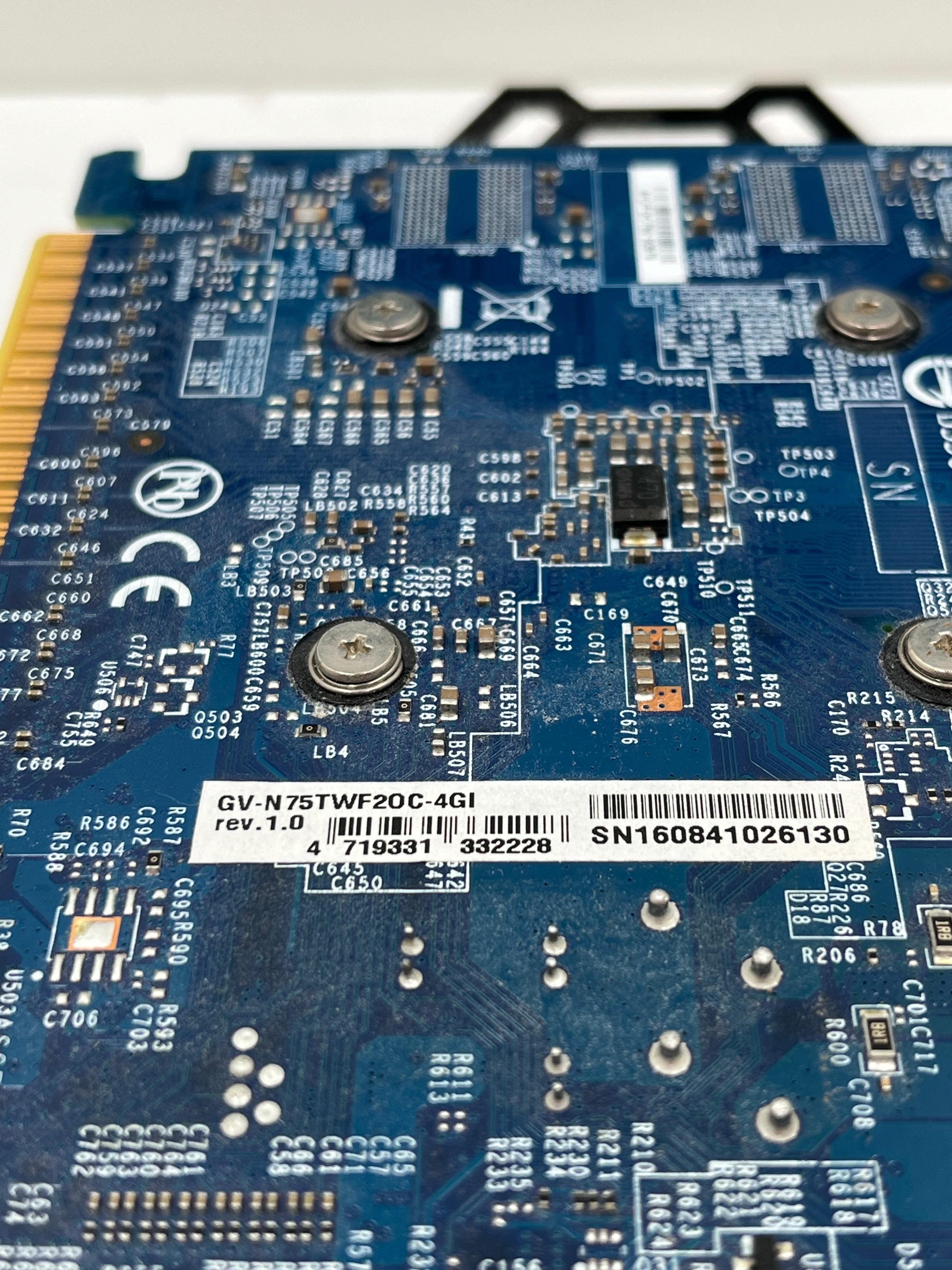 Gigabyte Nvidia GeForce GT 750 Ti 4GB GDDR5 - A - Premium Edition
