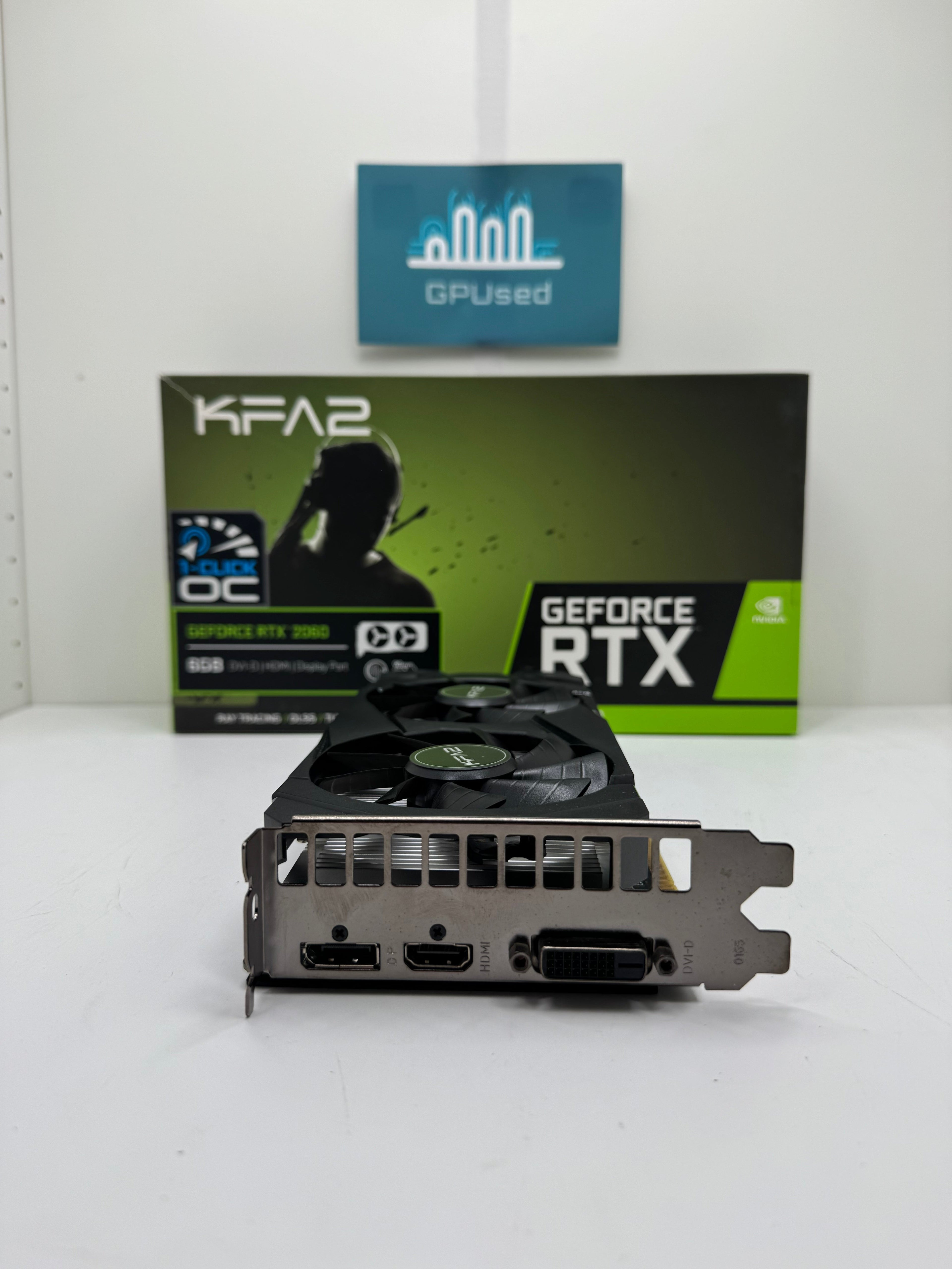 KFA2 Nvidia GeForce RTX 2060 1-Click OC 6GB GDDR6 - A - Premium Edition