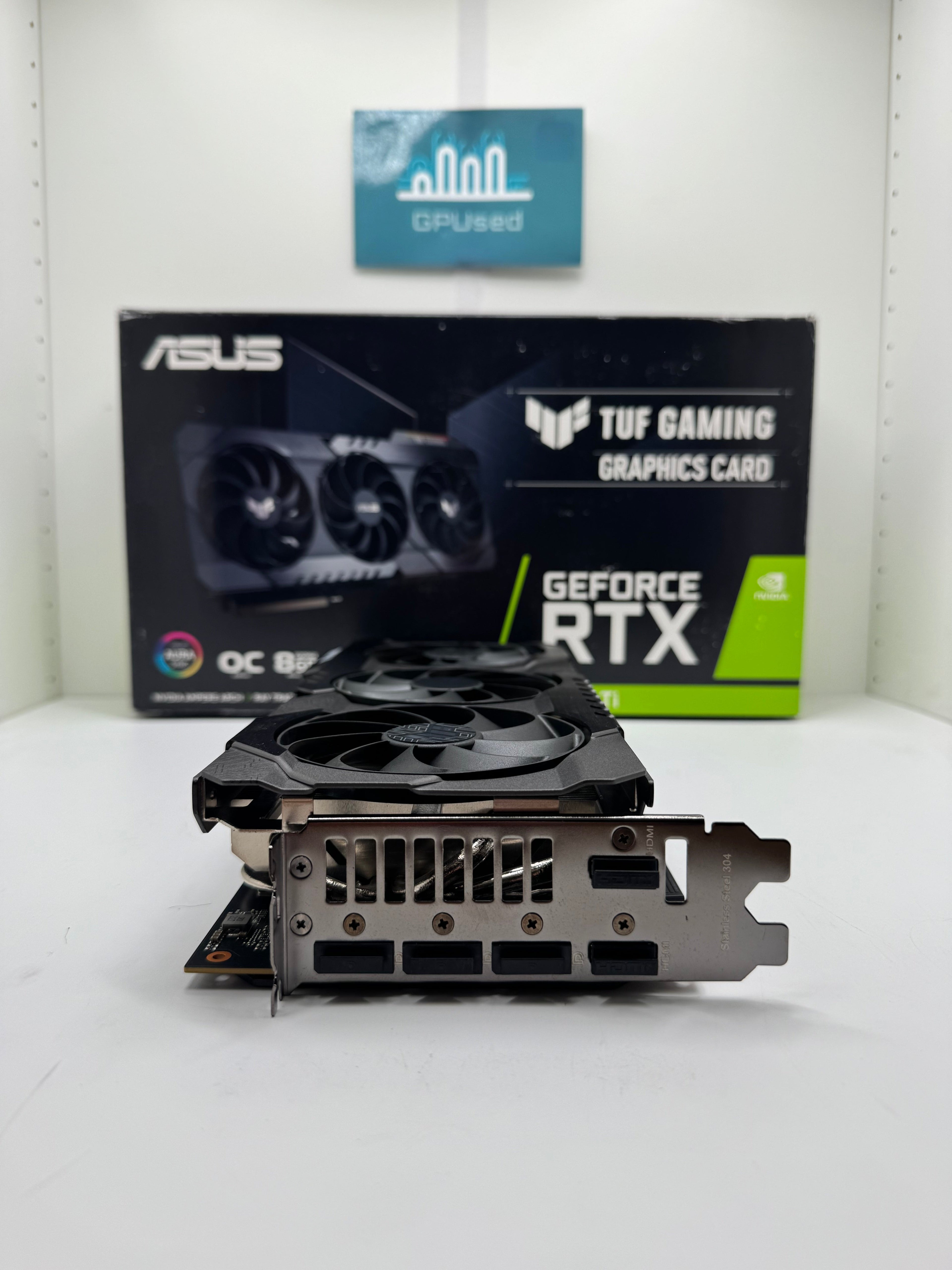 ASUS Nvidia GeForce RTX 3070 Ti Tuf Gaming 8GB GDDR6X - A - 10% Off (Was $269.99) - Premium Edition