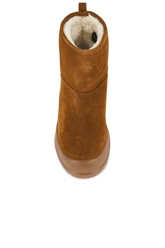 Mezzaluna Mid Boot in Cognac