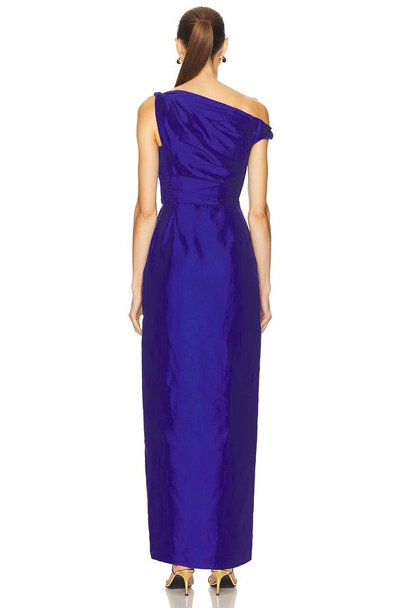 Bridgette Midi Dress in Bright Cobalt