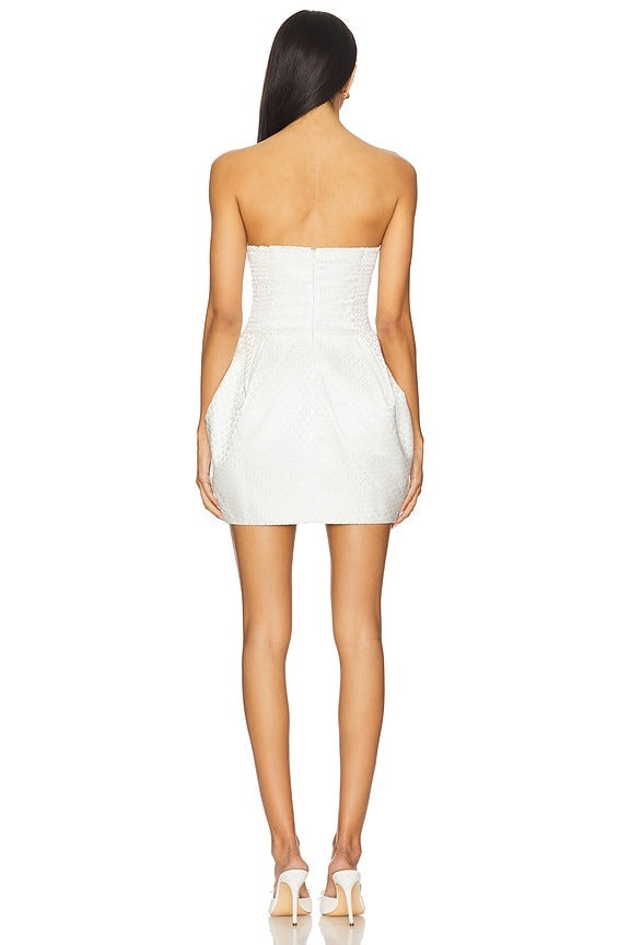 Bowery Dress in White