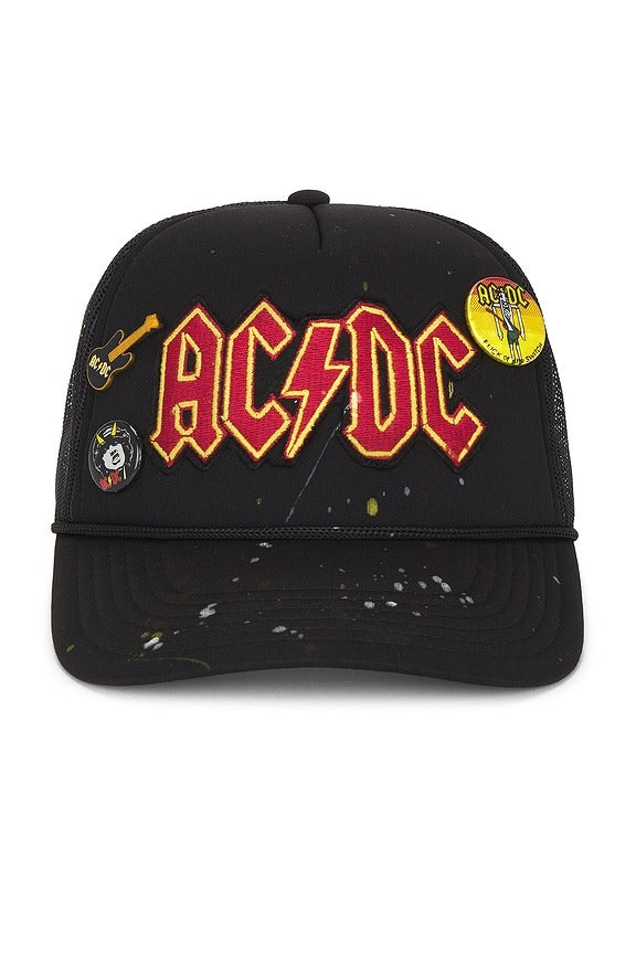 Ac/dc Cap in Black