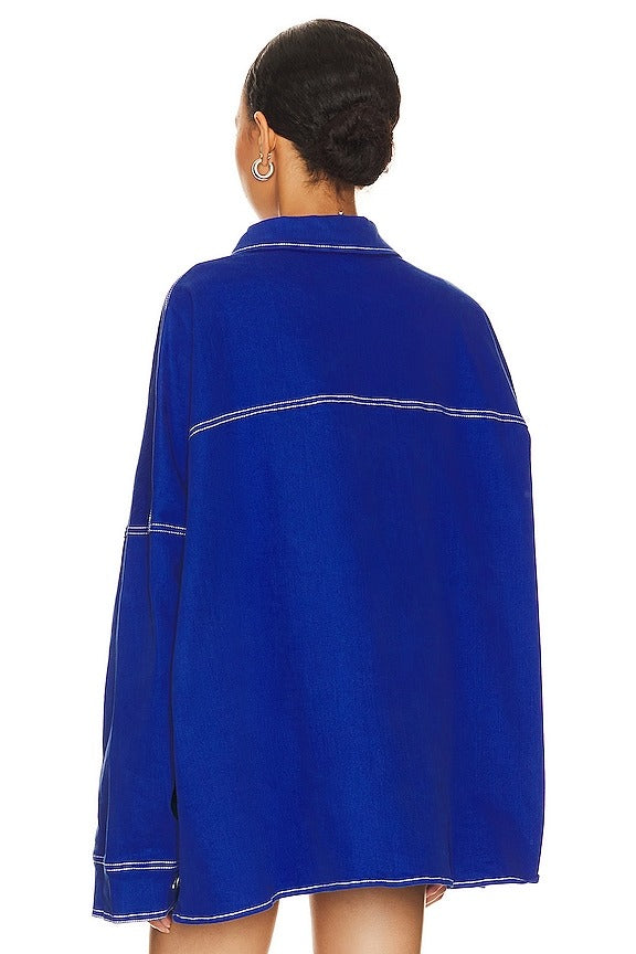 Cooper Jacket in Cobalt
