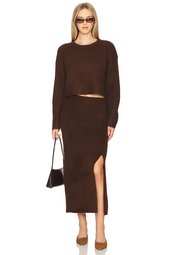 Sinsa Skirt in Brown