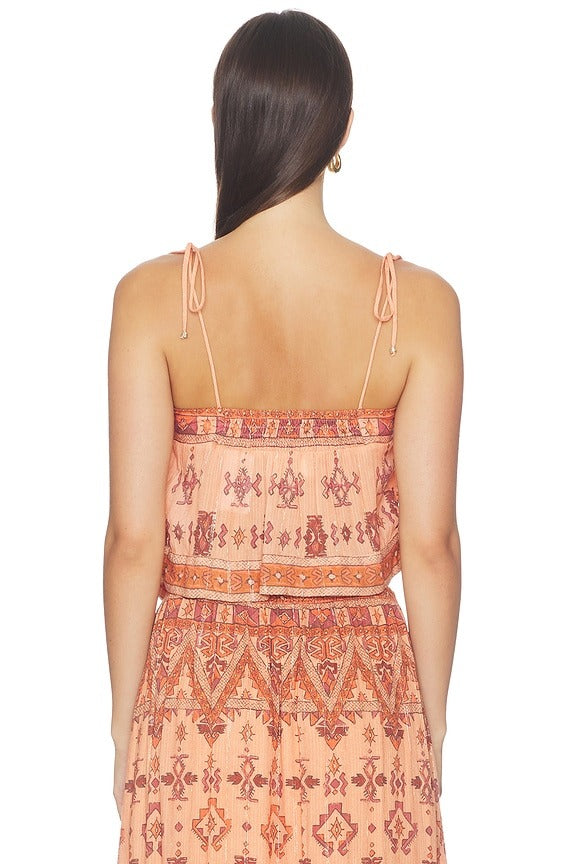 Zelie Top in Mandarine