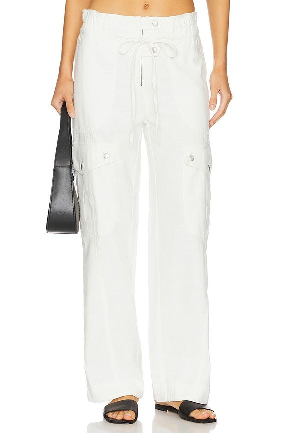 Park Ave Pant in Ivory