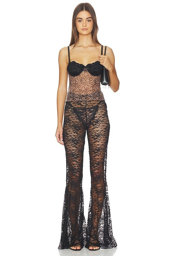 Alix Camisole Top in Leopard