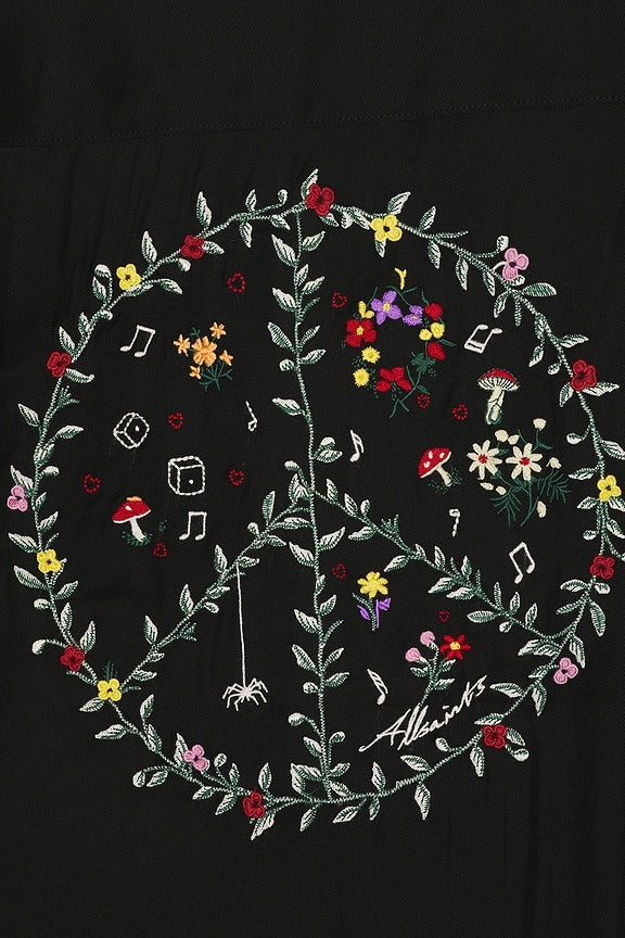 Fungi Shirt in Jet Black