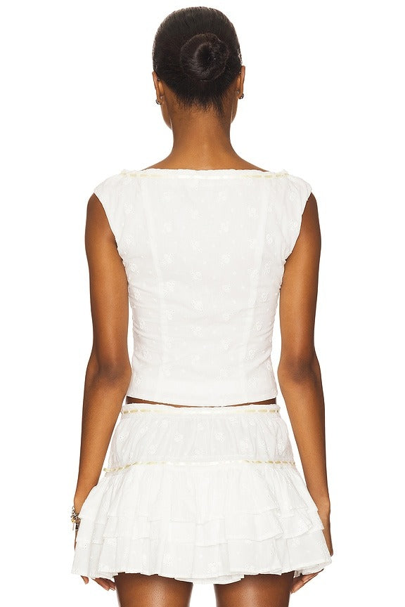 Maura Top in White