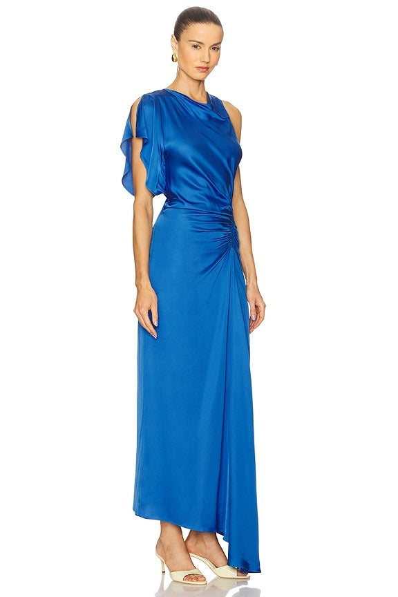 Pia Dress in Lapis