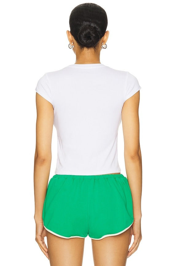 The Venice Tee in White