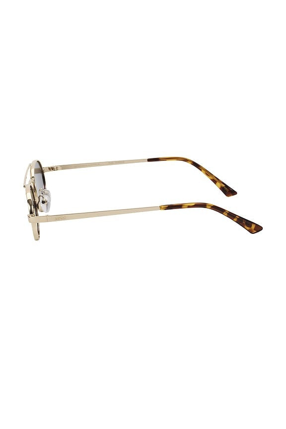 Winnie Sunglasses in Gold & Iris Fade