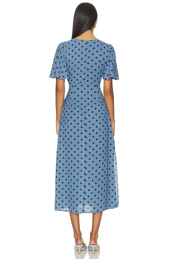 Jess Dress in Oxford Dot