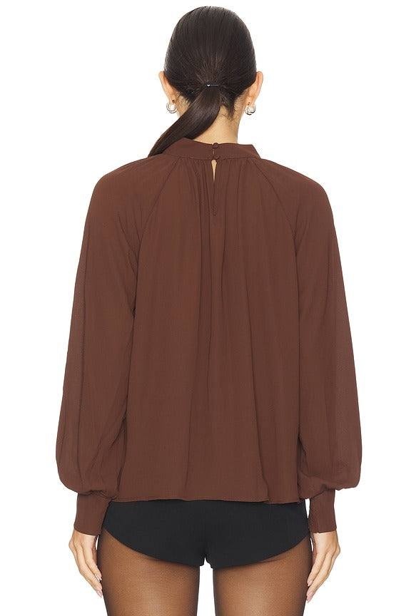 Sabelle Top in Brown