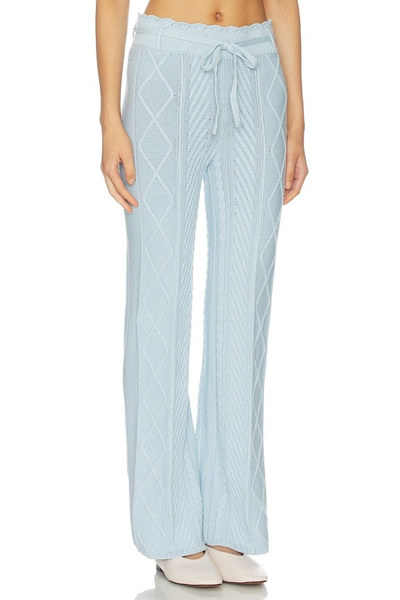 Peggy Pant in Pale Blue