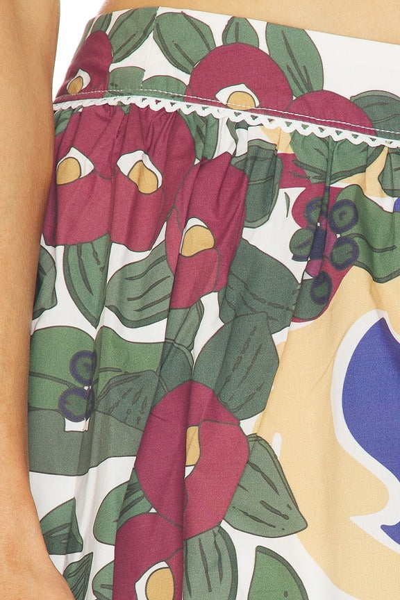 Solana Skirt in Concorde Bloom