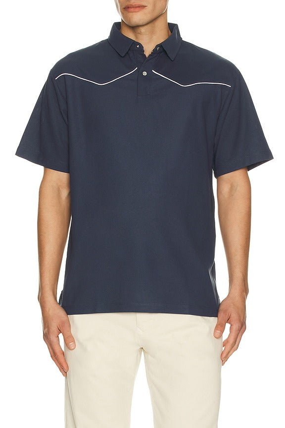 The Western Polo in Deep Blue