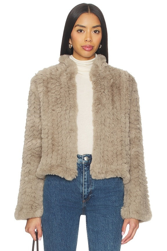 Deline Jacket in Stone