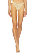 Ring Scene Brief in Seashell Lurex