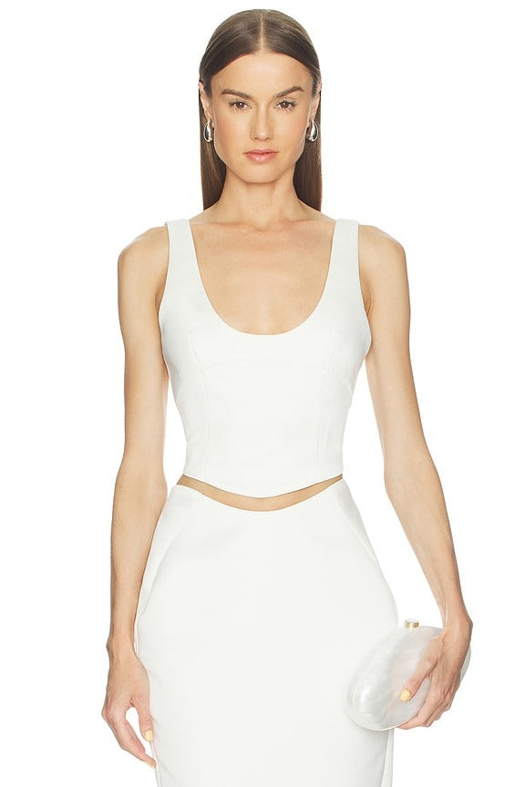 Lotta Top in Ivory