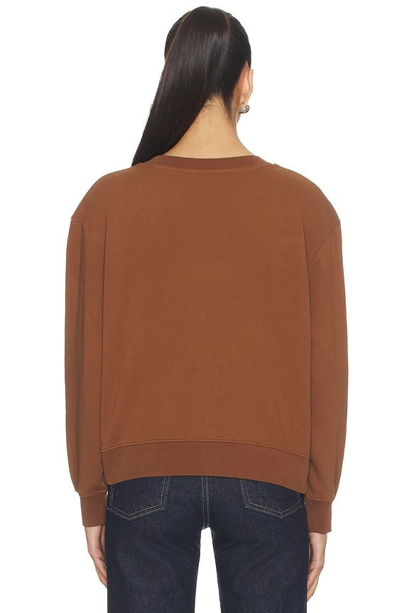 Luck Pippa Sweater in Cognac Brown