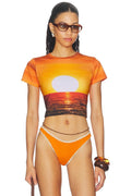 T Shirt in Sunset
