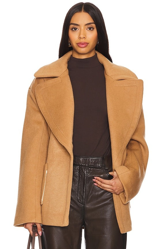 Iris Coat in Camel