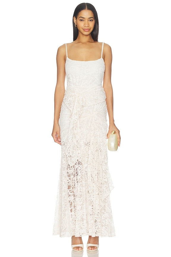 Riviera Dress in Ivory