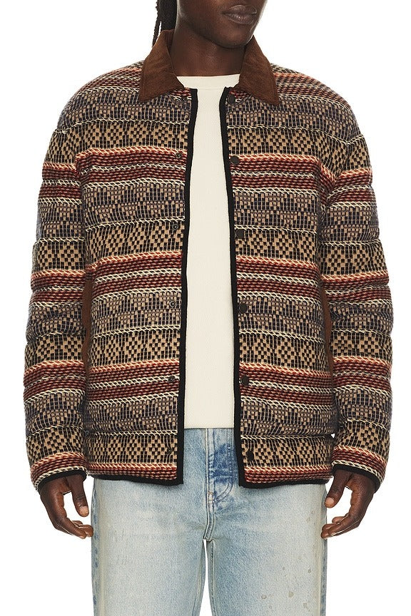 Western Industry Jacket in Carmine Combo