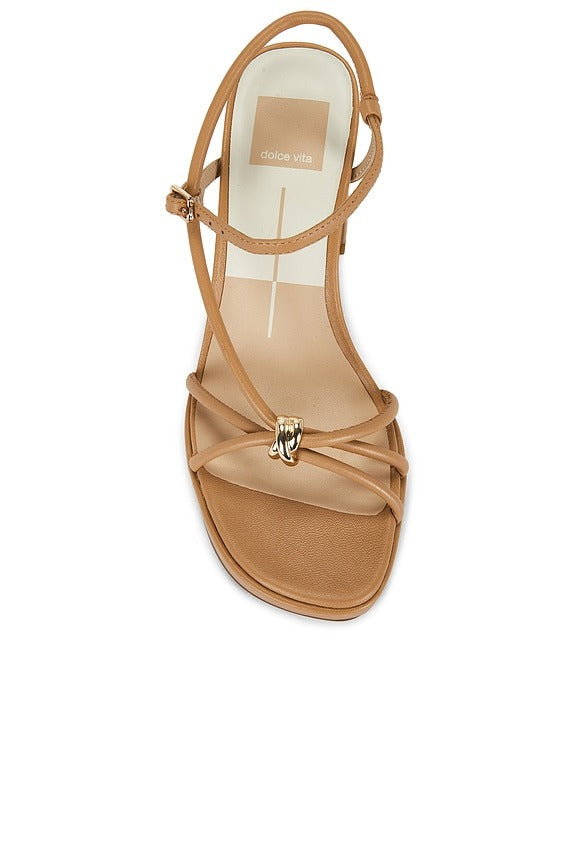 Odete Heel in Light Tan