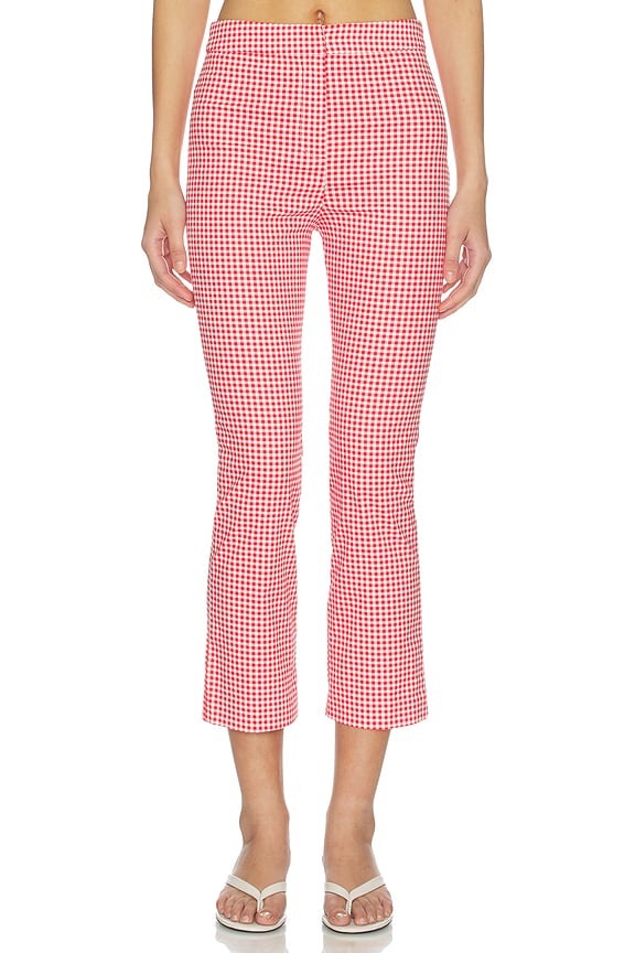 Alma Pants in Red Gingham
