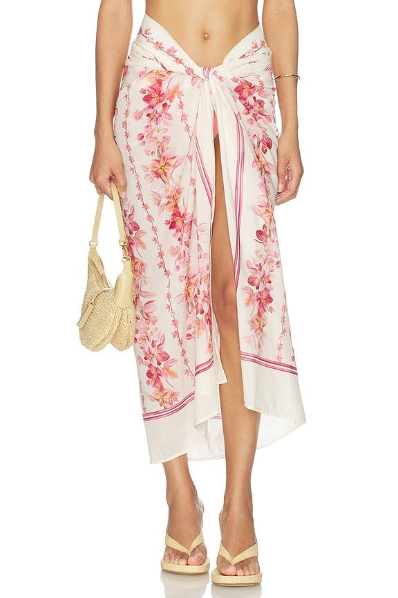 Lavanda Paro Midi Skirt in Cauca