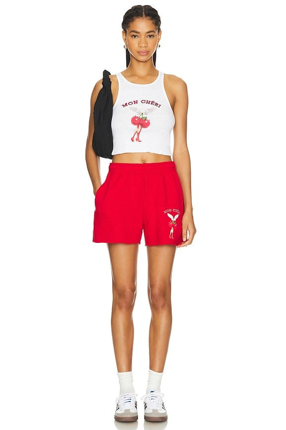 Cherry Picker Francis Short in Red