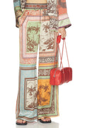 Alberta Silk Pant in Multi