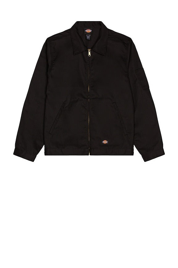 Unlined Eisenhower Jacket in Black