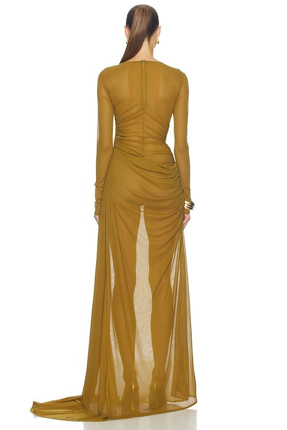 Marisa Gown in Chartreuse
