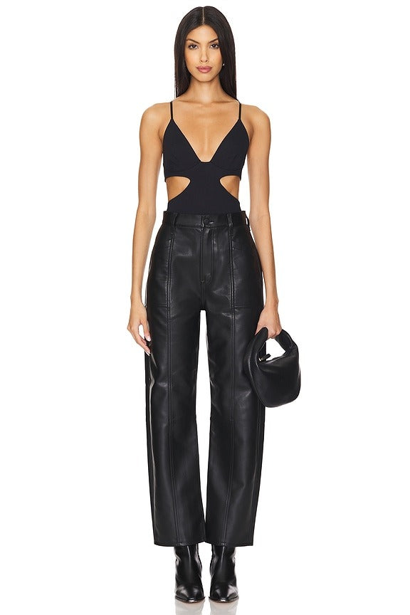 x REVOLVE Love Triangle Bodysuit in Black