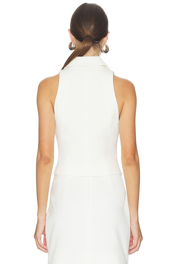 Tomi Tux Vest in White