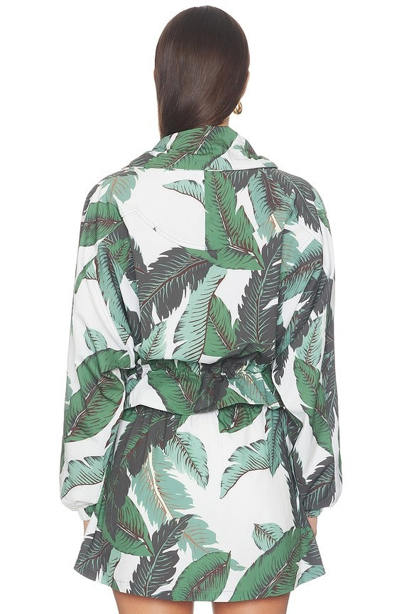 Casen Jacket in Banana Palms