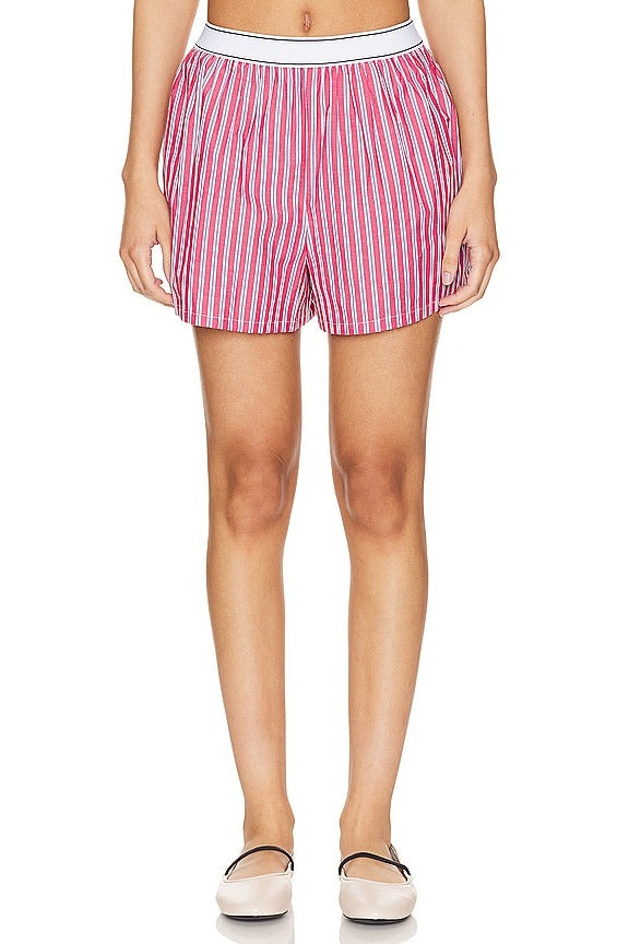Maxy Short in Red & White